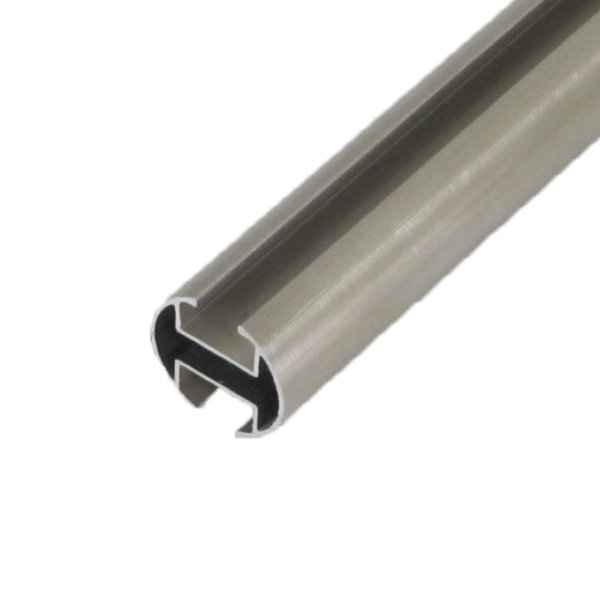 Innenlauf Rohr 20 mm. 150 cm lang, Edelstahl look