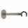 Gardinenstange 20 mm Endkugel einläufig Wandbefestigung, 140 cm
