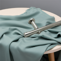 Ausziehbare Gardinenstange im Edelstahl Look, 160-310 cm,...