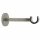 Gardinenstange 20 mm Endknauf einläufig Wandbefestigung, 130 cm