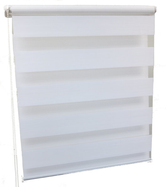 Doppelrollo blickdicht Duo Rollo Klemmfix ohne Bohren 80 x 160 cm