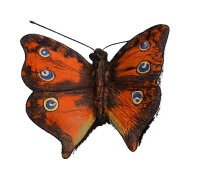Donauklammer, messing, Motiv Schmetterling, 2 Stück